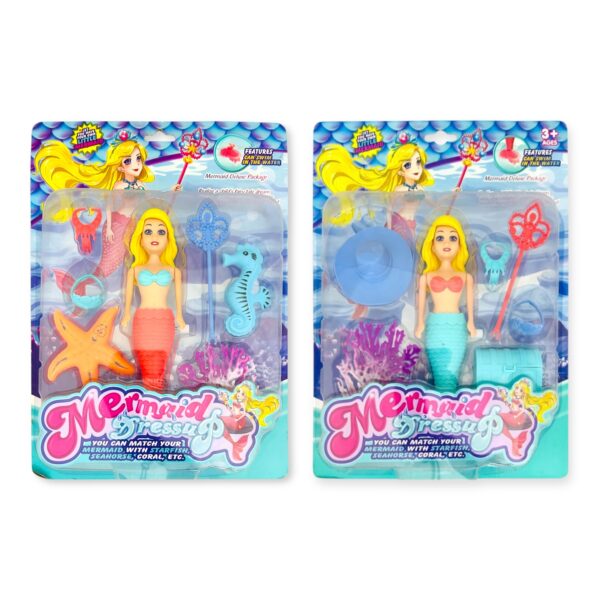 Sirena articulada con accesorios