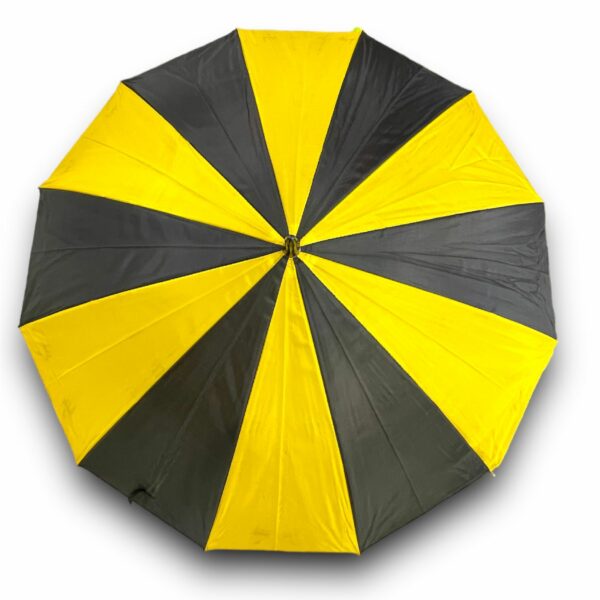 Paraguas Bicolor Amarillo y Negro