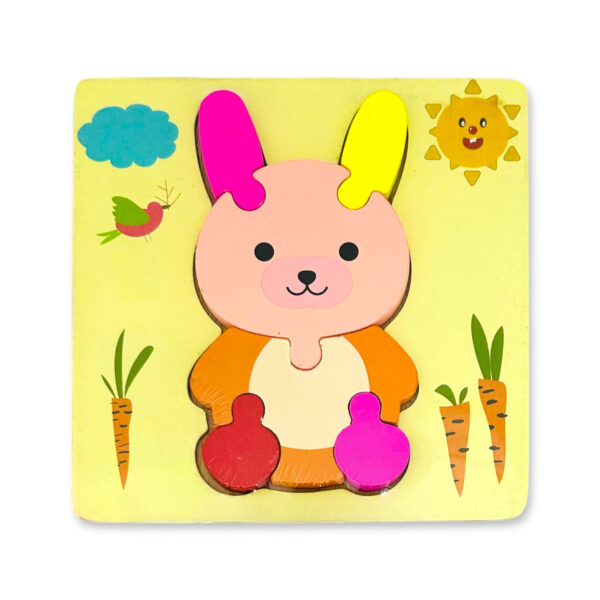 Puzzle animales I. RM 249 – Conejo