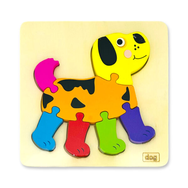 Puzzle madera animales I. RM 248 – Perro