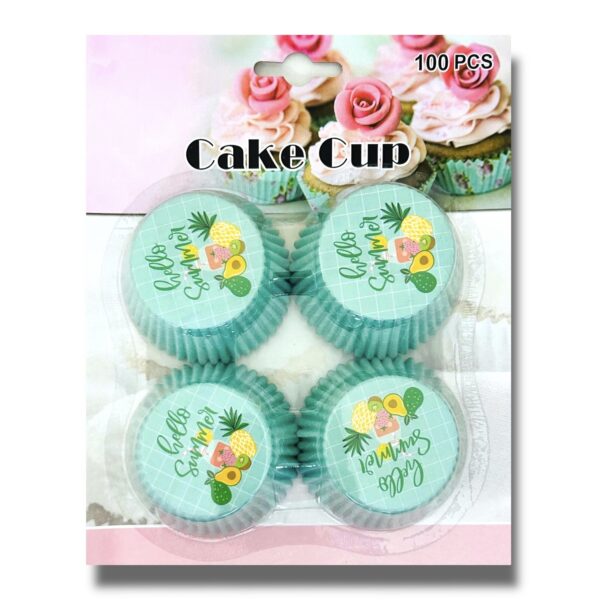 Molde de muffins x 100pc en Blister
