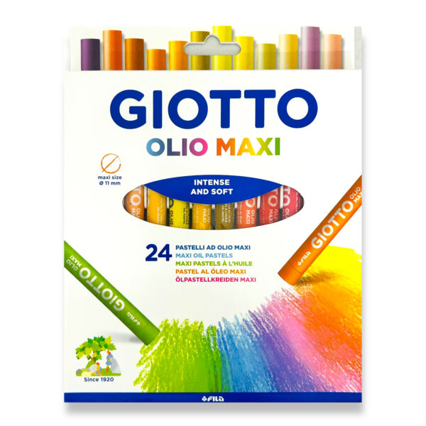 Óleo pastel Giotto x 24 MAXI