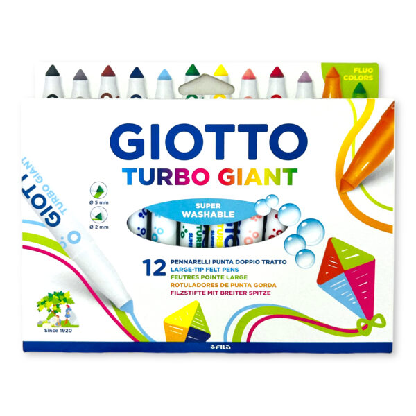 Marcador Giotto Turbo Giant x 12