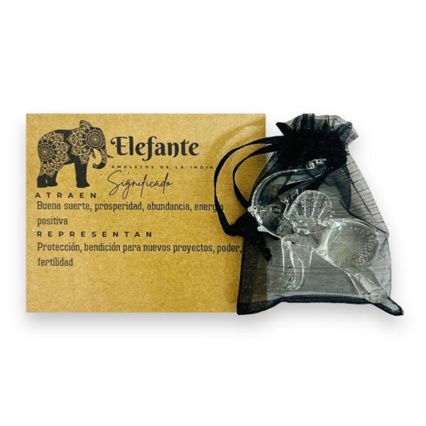 Amuleto de la suerte elefante