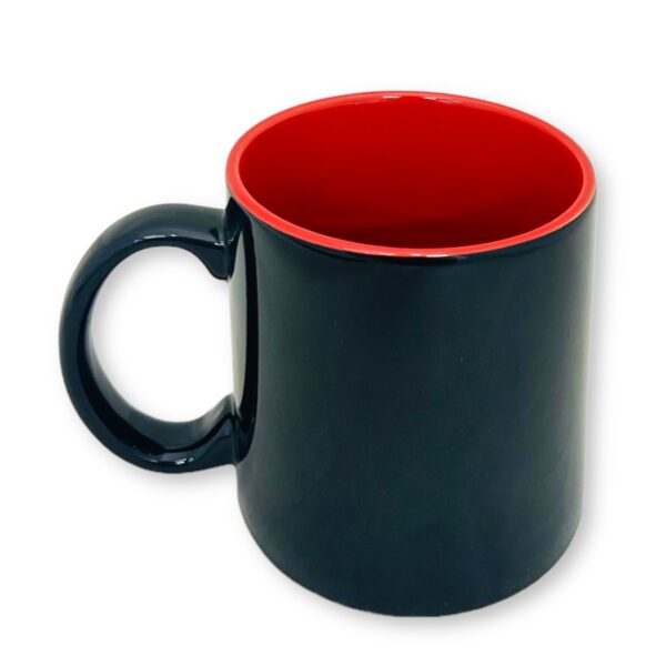 Taza XXL color – Negro