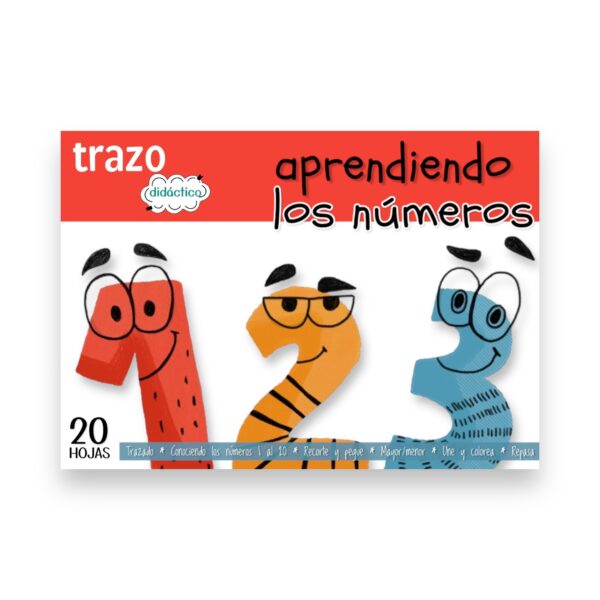 Libro de actividades aprendiendo los números