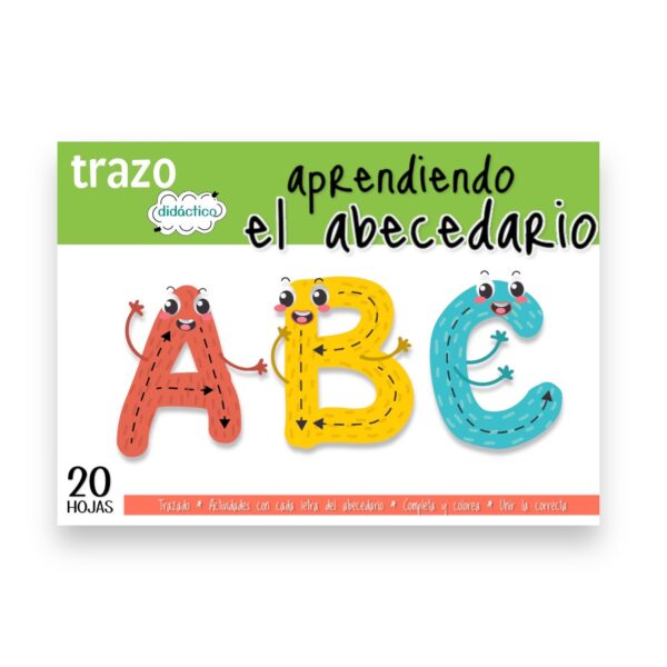 Libro de actividades Aprendiendo el abecedario
