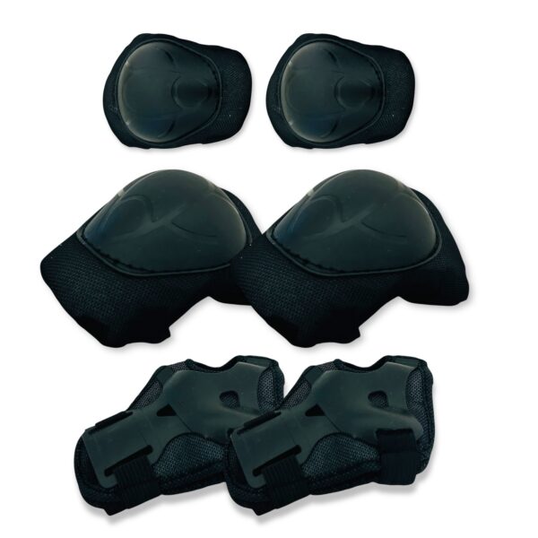 Rodilleras, coderas y muñequeras color I. 022 – Negro