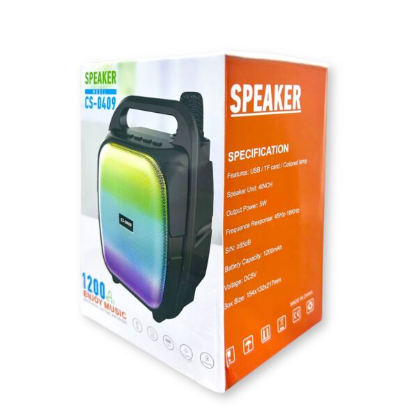 Parlante Bluetooth con micrófono I. 607-4