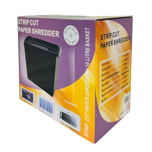 Destructora de Papel Eléctrica 3 en 10 Litros I.044