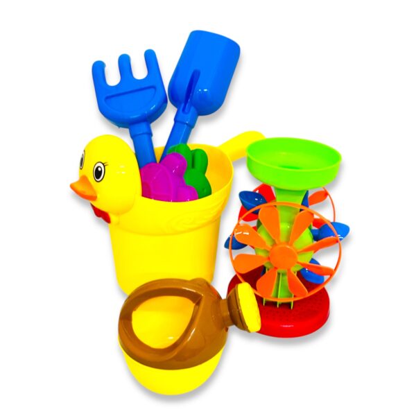 Balde de playa patito tipo jarra