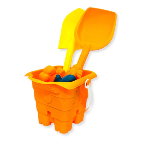 Balde de playa castillo