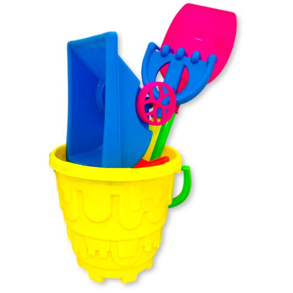 Balde playa set 50 cm – Amarillo
