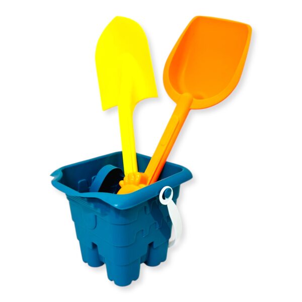 Balde de playa castillo – Azul