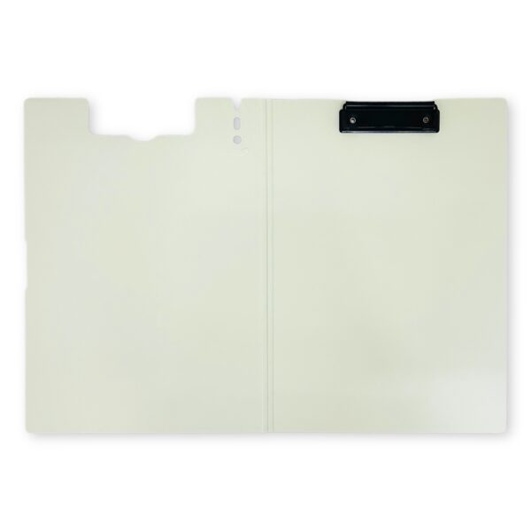 Tabla con solapa y apretador plástico