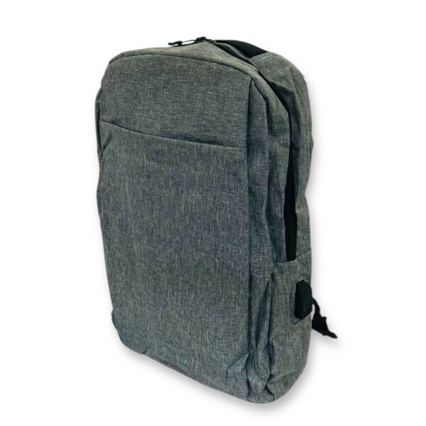 Mochila lisa R-59 – Gris