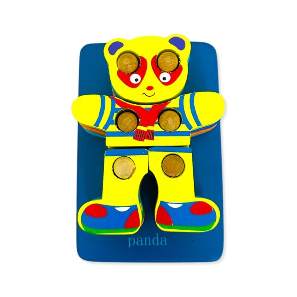 Osito de madera encastre