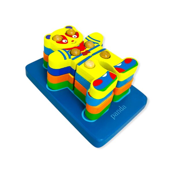 Osito de madera encastre