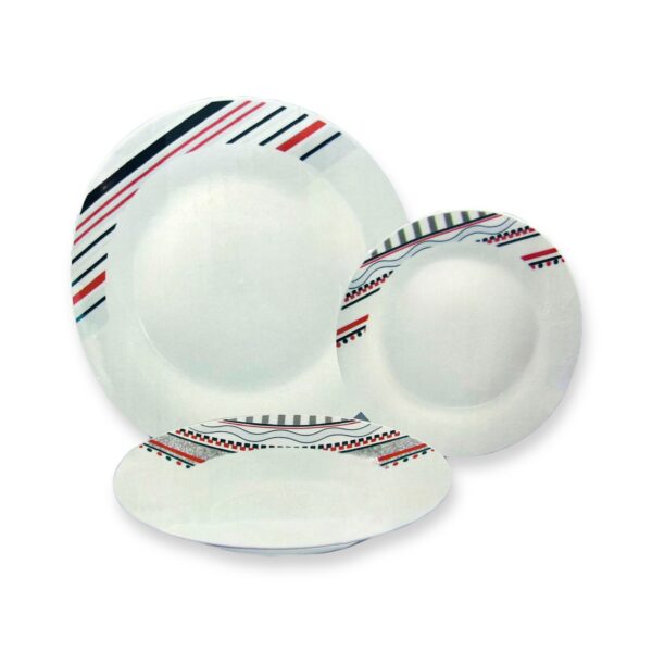 Set de Loza estampado 18pcs i.010