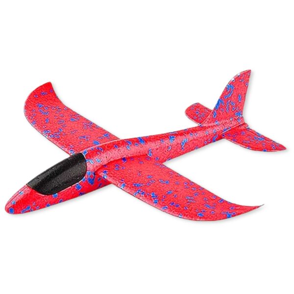 Avión espuma planeador avioneta – Rojo
