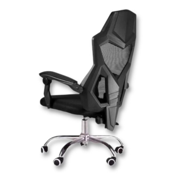 Silla de escritorio con base cromada