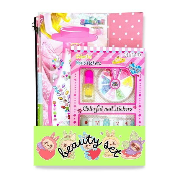 Set uñas spa – Rosa