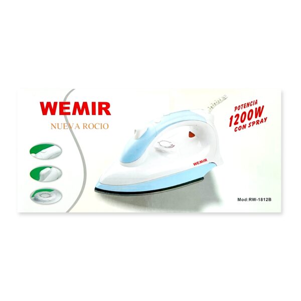 Plancha con rociador