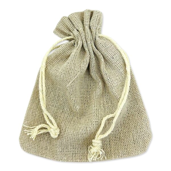 Bolsa de tela rústica