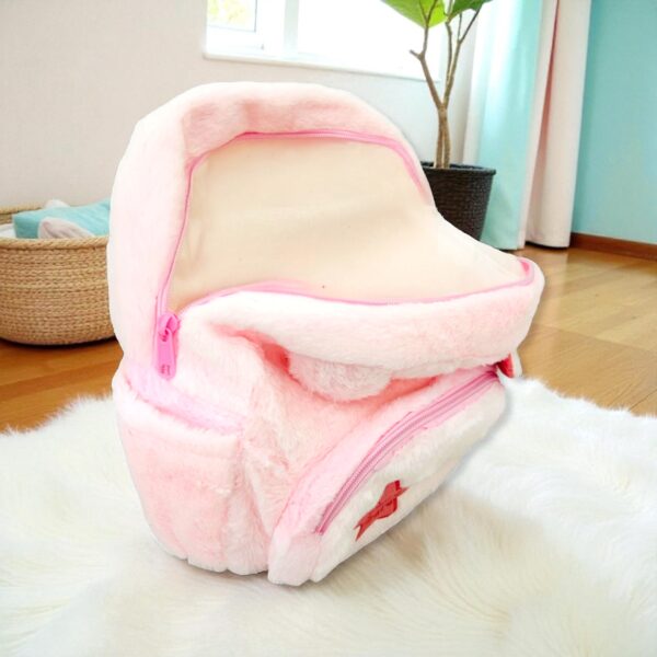 Mochila carpincho plush rosa
