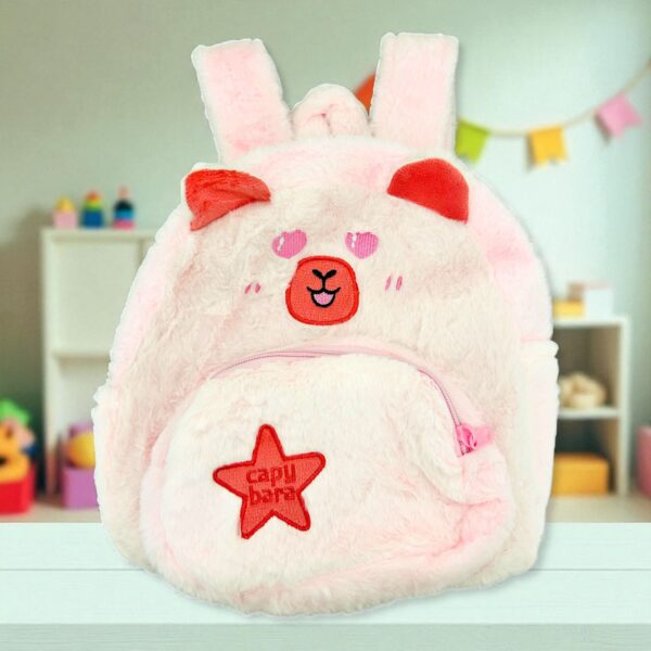 Mochila carpincho plush rosa