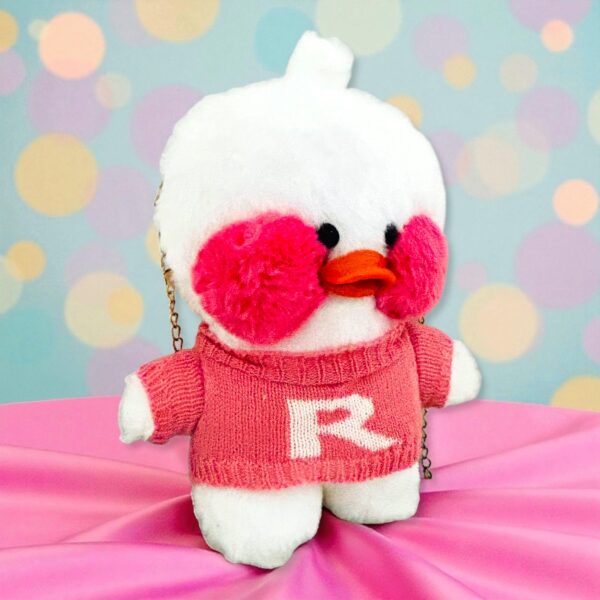 Cartera peluche pato