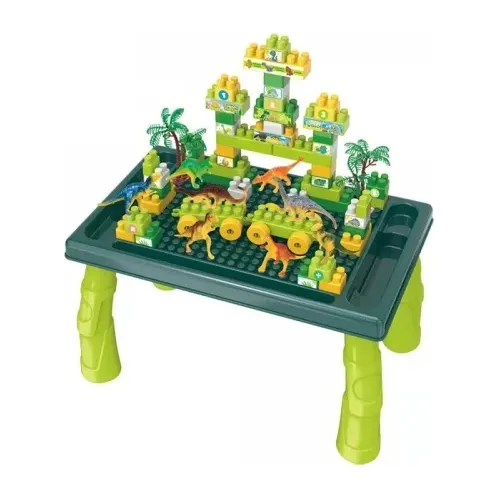 Bloques con mesa encastrable 80 piezas. I. 6691