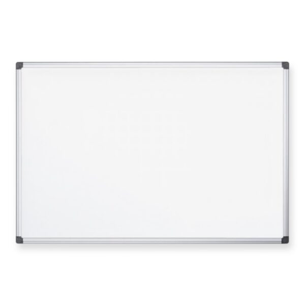 Pizarra 100cm x 180cm blanca marco de aluminio