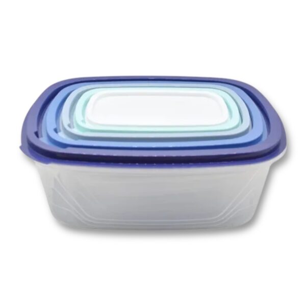 Tupper plástico x 5