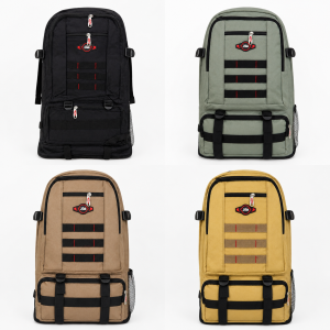 Mochila camping expandible reforzada
