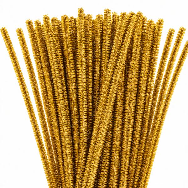 Limpia pipa metalizado – Dorado