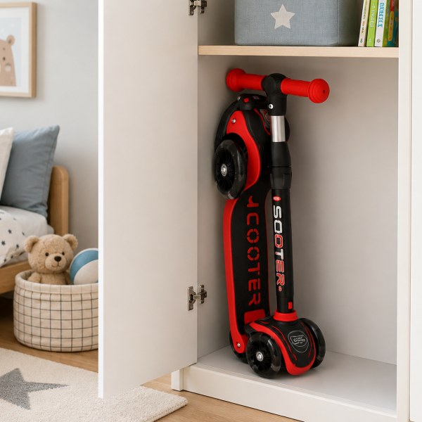 Monopatin Scooter Rojo 3 ruedas 5894