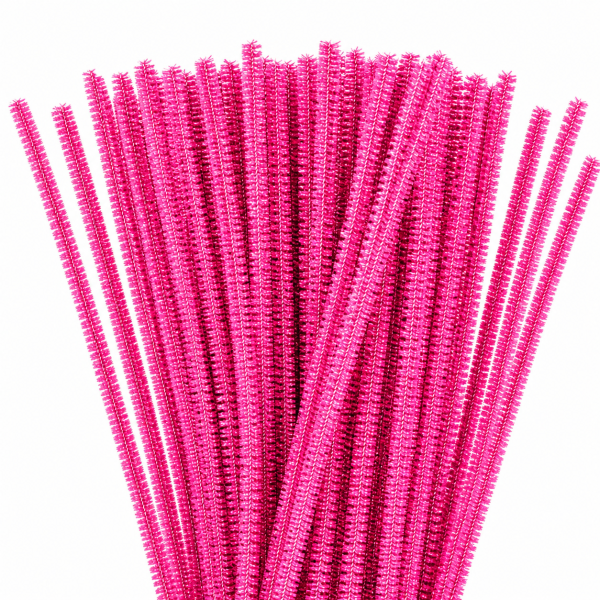 Limpia pipa metalizado – Rosa