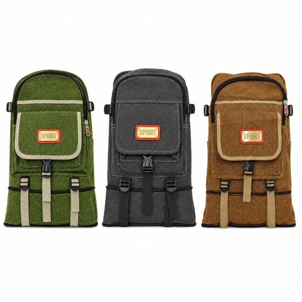 Mochila camping SPORT reforzada extensible