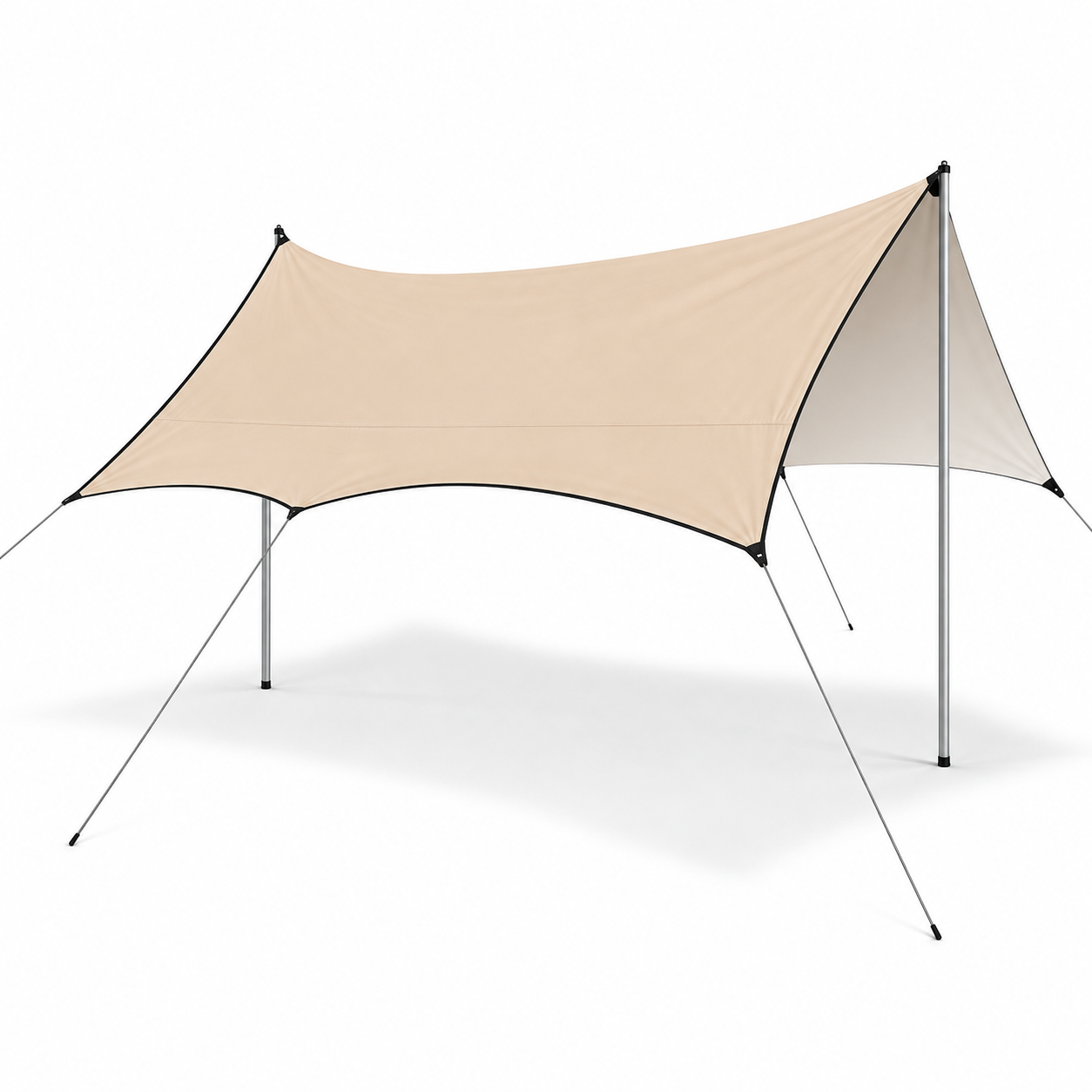 Toldo con soportes 3x4 - Imagen 5
