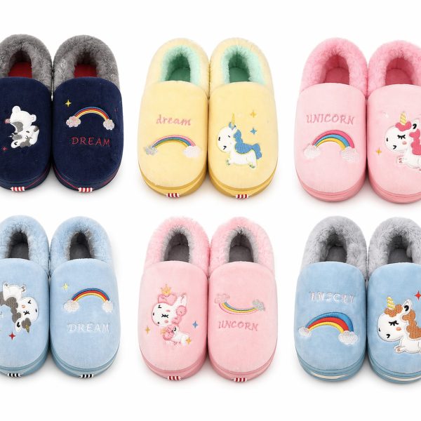 Pantuflas infantiles plush