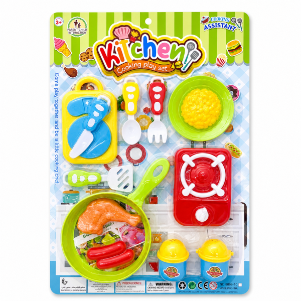 Juego de cocina Kitchen set I. 8899-10E