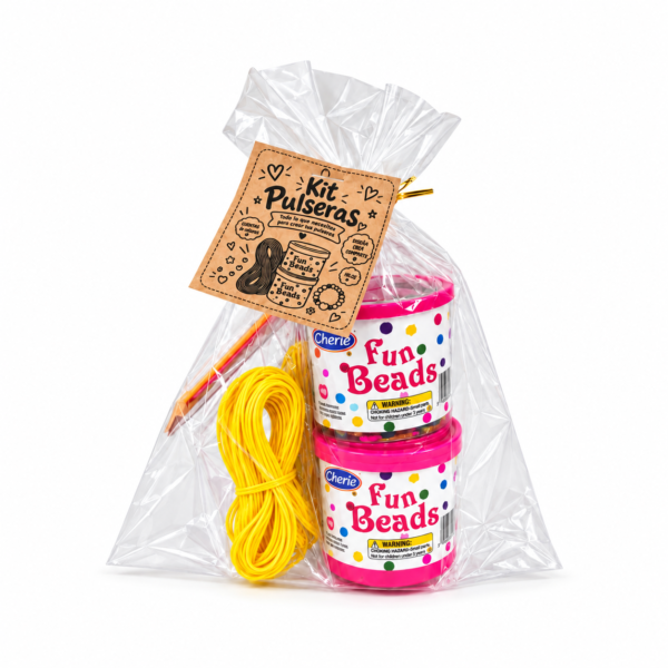 Kit para armar pulseras – Amarillo