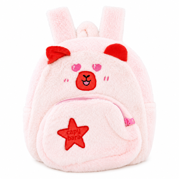 Mochila carpincho plush rosa