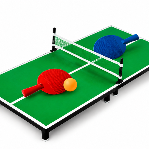 Juego de ping pong de mesa