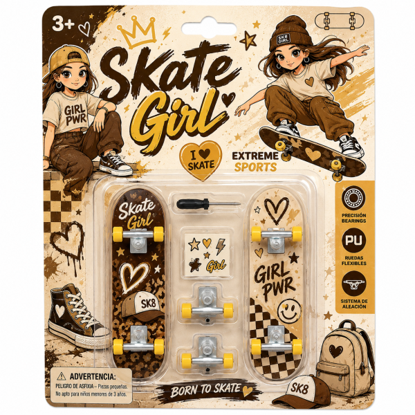 Mini Skate dedos fingerskate