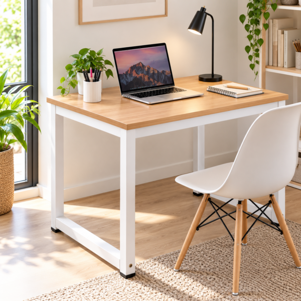 PRE VENTA Escritorio combinado madera y hierro