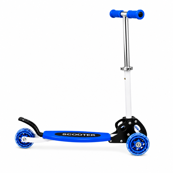 Monopatin plegable scooter azul