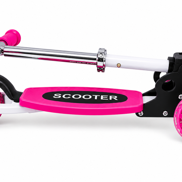 Monopatín scooter plegable Rosa