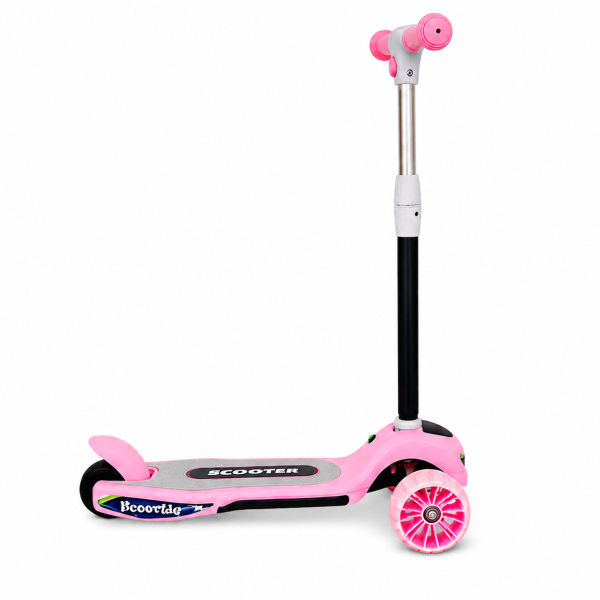 Monopatín Rosa con música y luces led I.016
